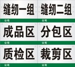车间吊牌
