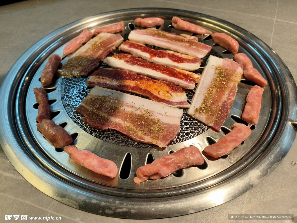 韩式铁盘烤肉