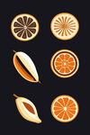 橘子瓜子桃仁