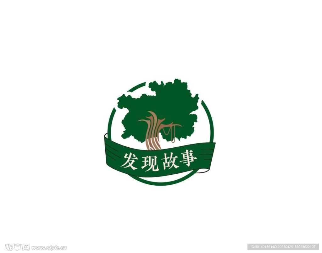 发现故事 logo 图标