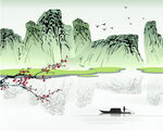 中国山水画水