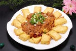 鱼籽扒豆腐