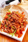 竹篓回香肉