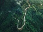 盘山路风景 