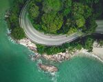 海边公路风景