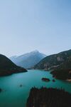 唯美湖泊风景 