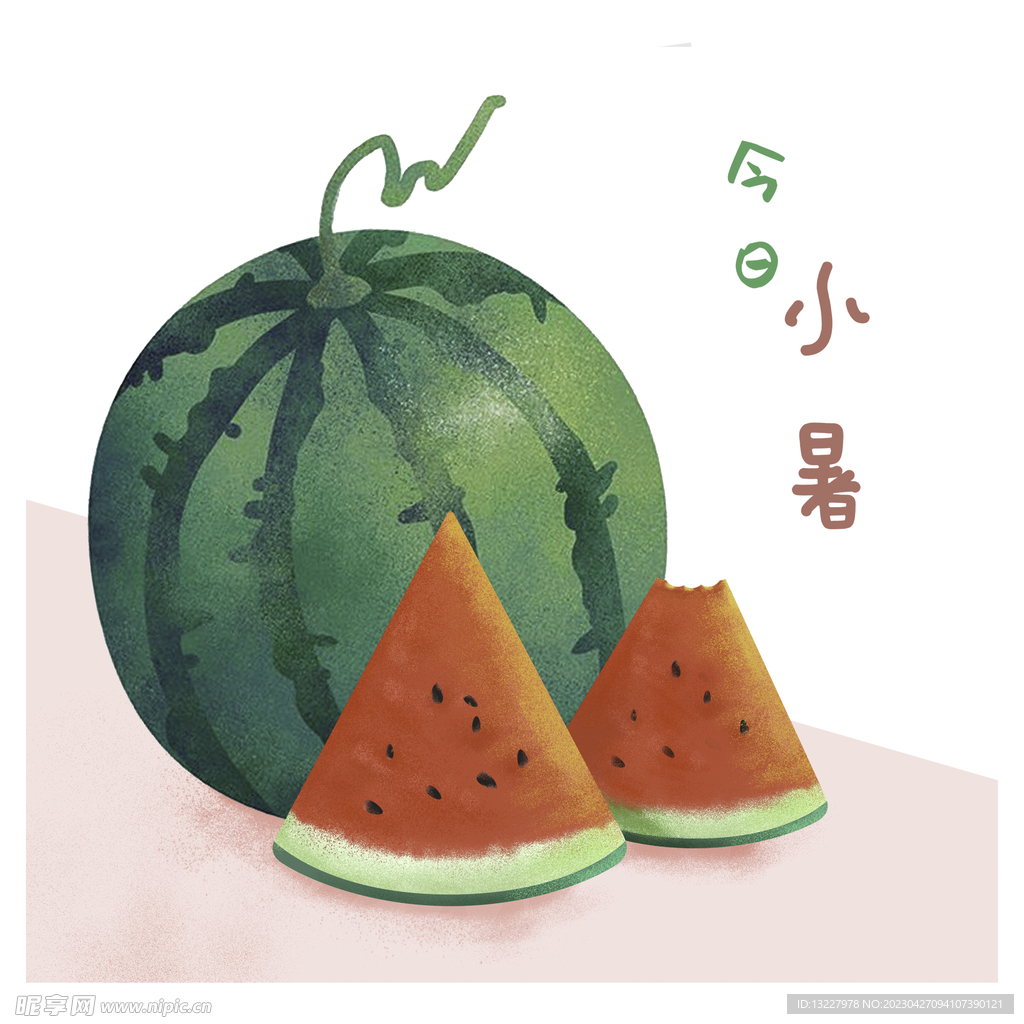 夏天夏季卡通元素