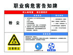 职业病危害公告栏