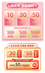 充800得1000优惠券标签