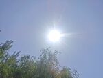 蓝天太阳