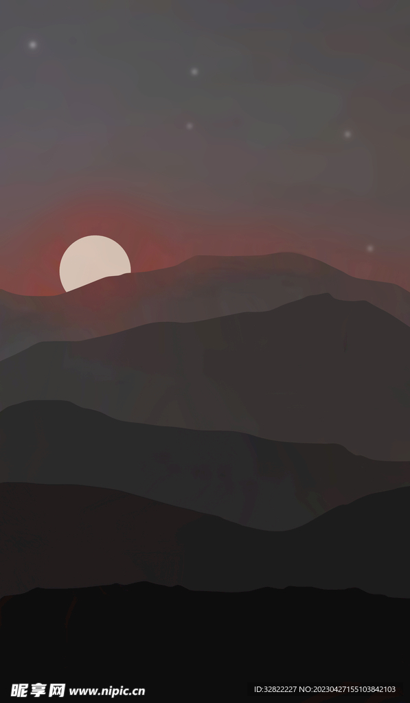 夕阳