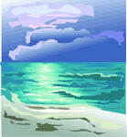 海边图