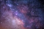 紫色梦幻星空