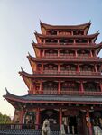 三河古镇望月阁