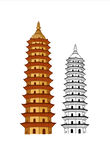 双塔寺