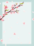  桃花背景