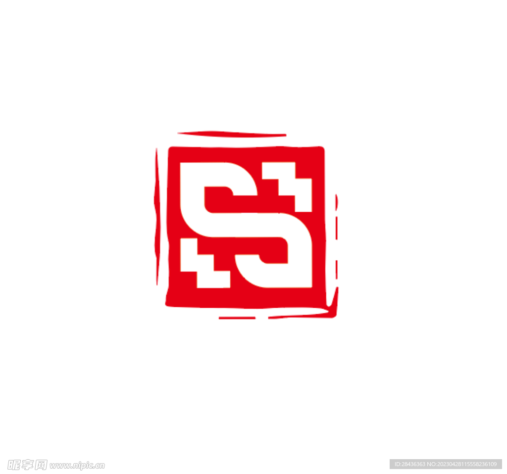 S logo 标志