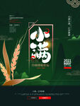 小满节气宣传海报