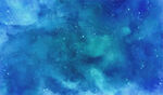 水彩星空背景