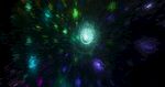 酷炫爆破放射宇宙星空图片
