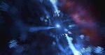 喷溅发散放射绚丽宇宙星空图片