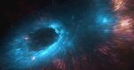 喷溅发散放射绚丽宇宙星空图片