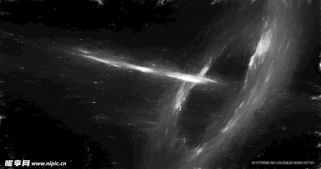 黑白格调宇宙星空粒子图片