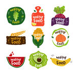 健康蔬菜标签