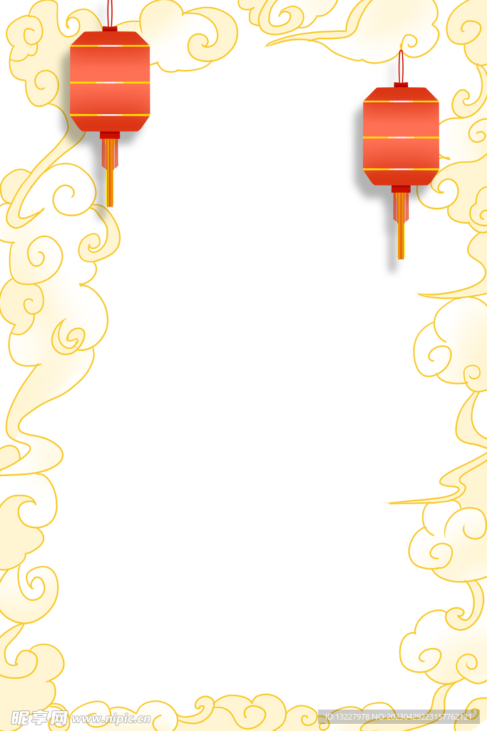 国潮边框