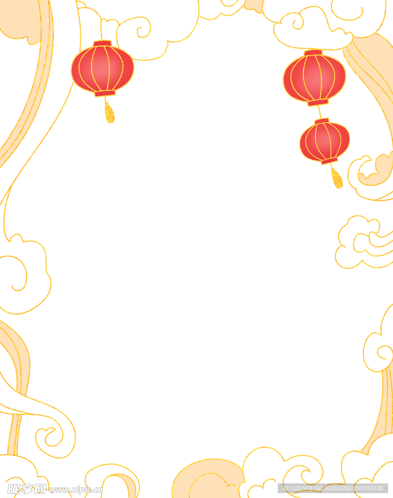 国潮边框