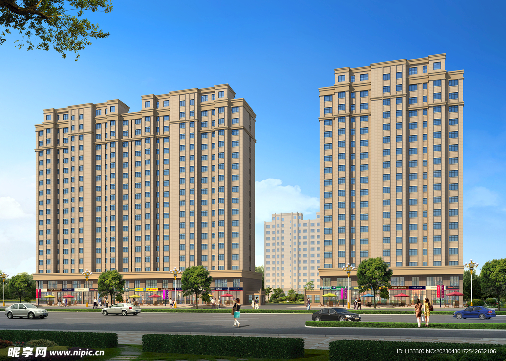 建筑景观效果图