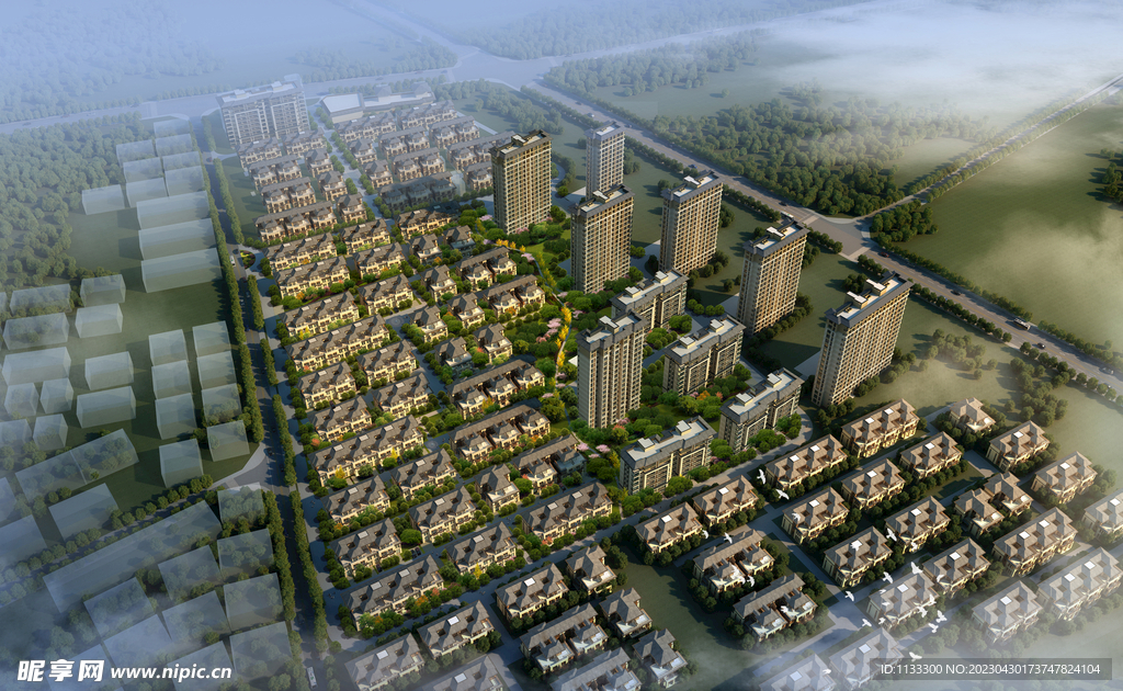 建筑景观效果图