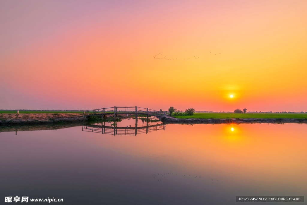 夕阳美景