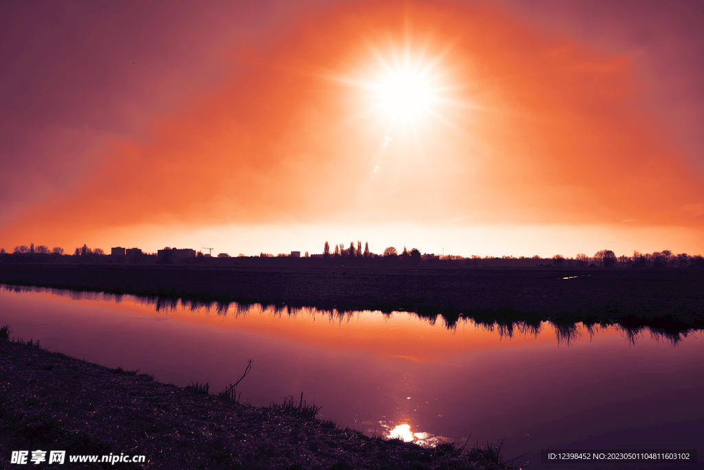 夕阳美景