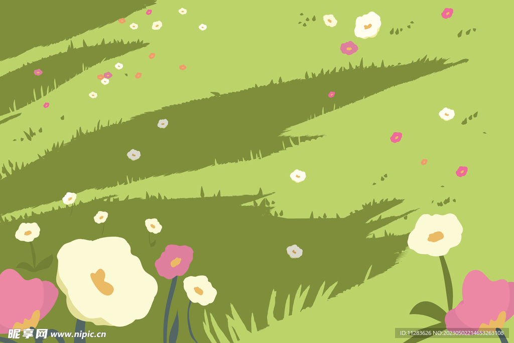 鲜花草地
