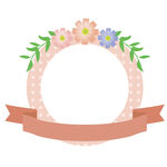 花装饰边框 