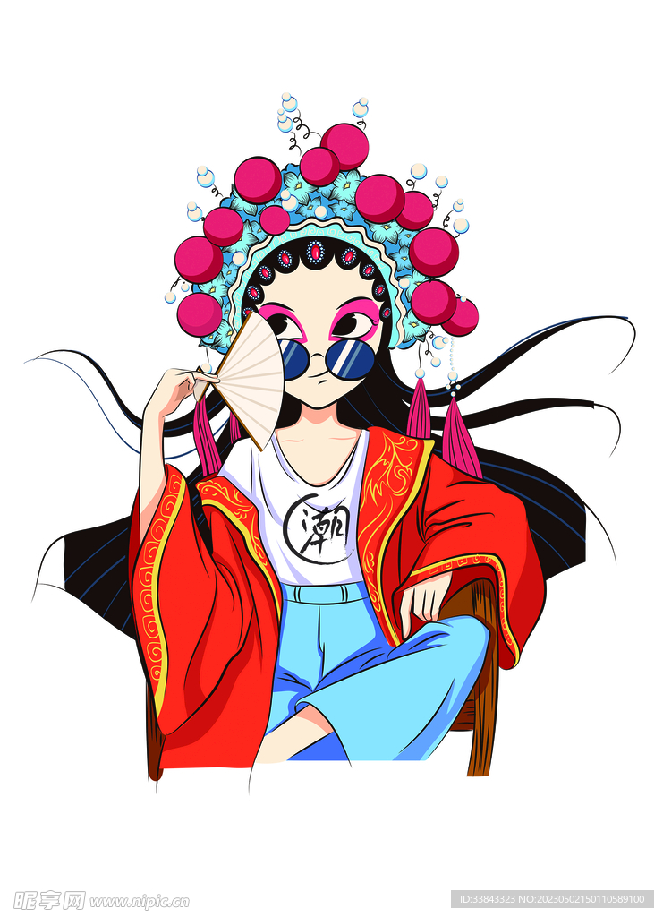国潮卡通人物