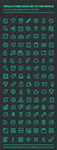 通用线条图标icons