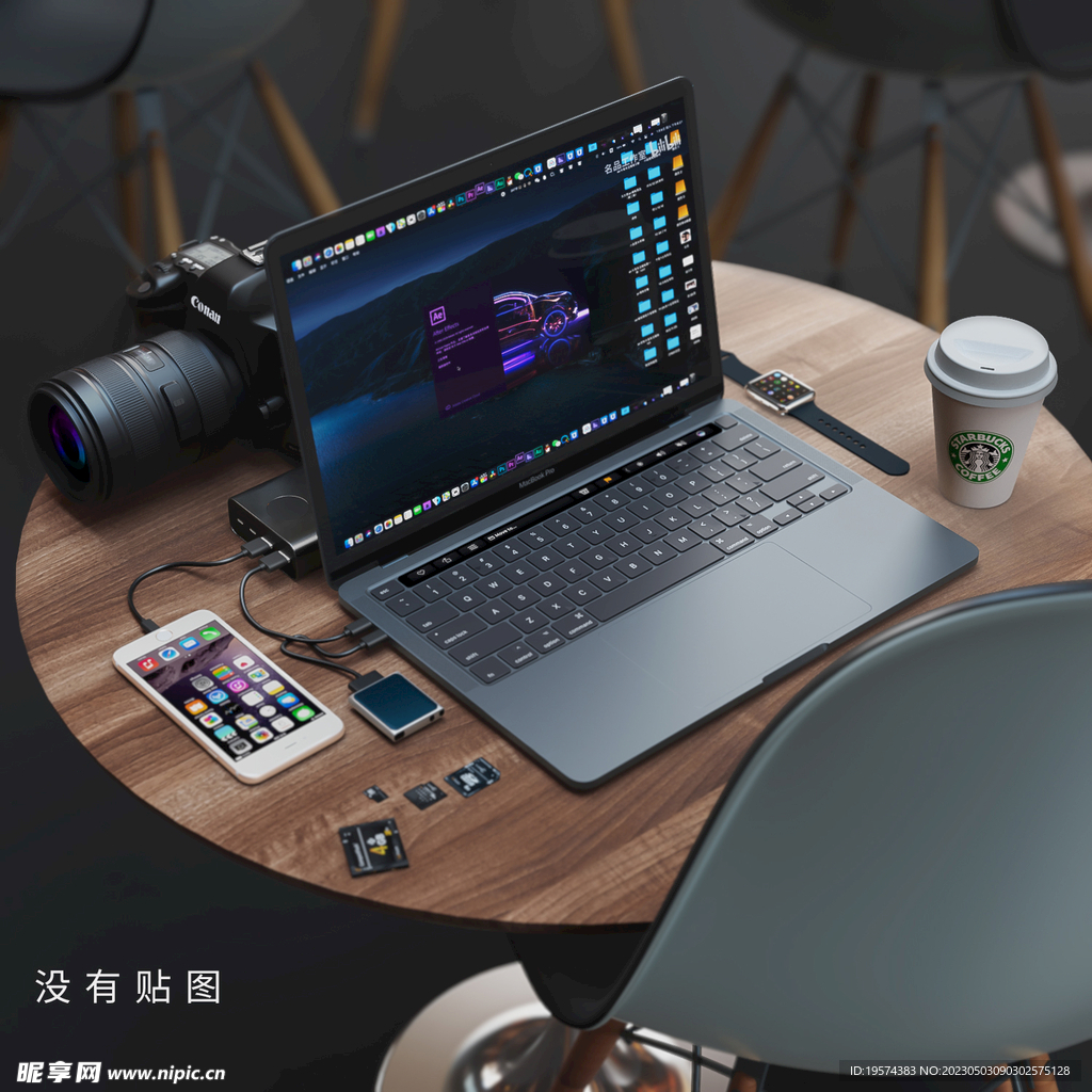 C4D模型桌面