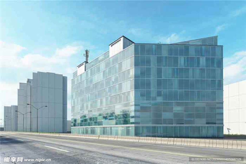 C4D模型大型商场