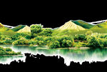 山水 舟山 青山