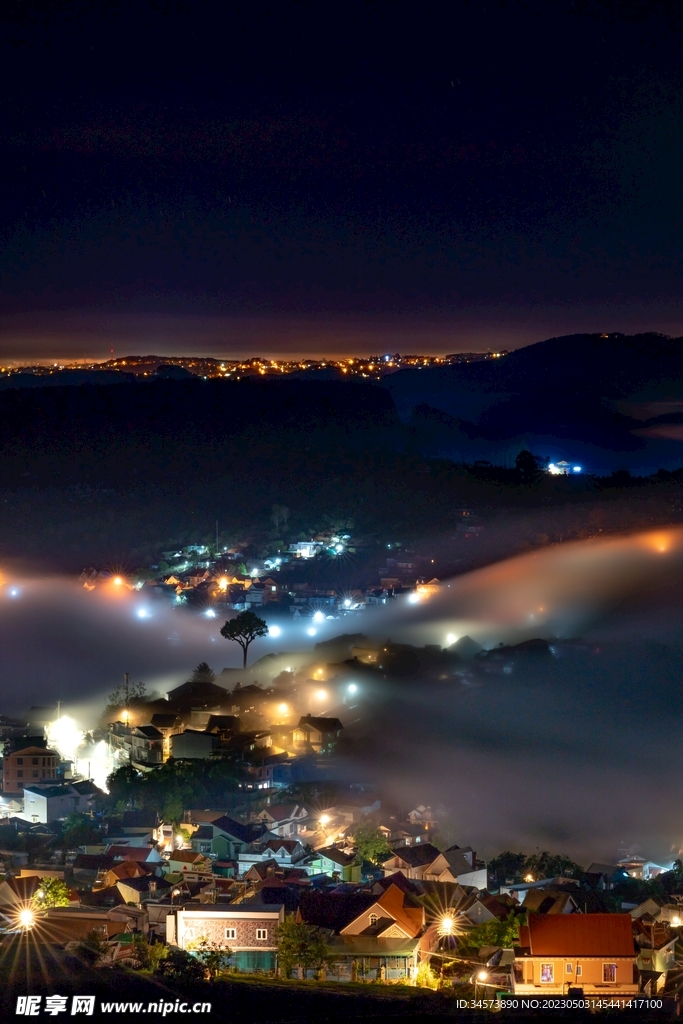 山城夜景