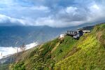 山坡上的度假村