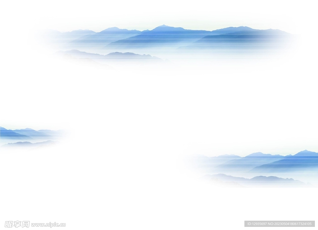 水墨山水画