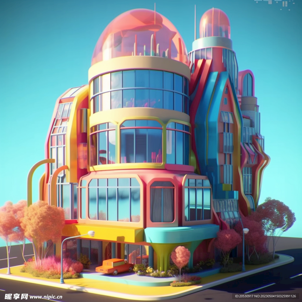 3d卡通元素