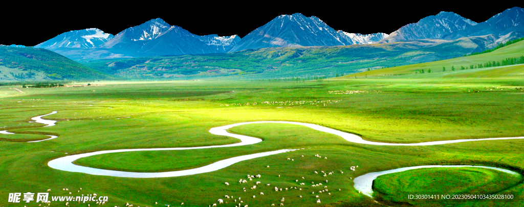 草地高山PNG