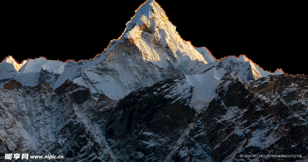 雪山山峰高山PNG