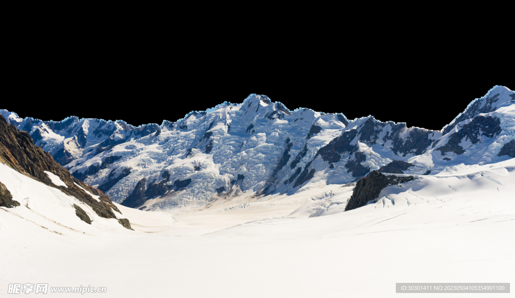 冰雪山脉PNG