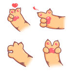  猫爪表情包 