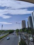 马路楼盘建筑大楼